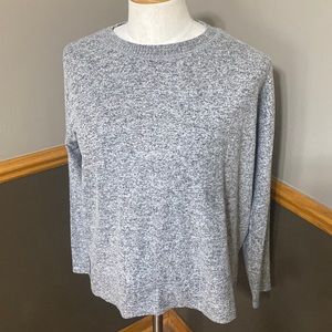 Lucky brand Heather gray long sleeve crew neck top size XS